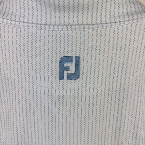 FootJoy FJ Men's Size XL Performance Golf Polo Shirt Casual All Over Print Shirt - Picture 6 of 10